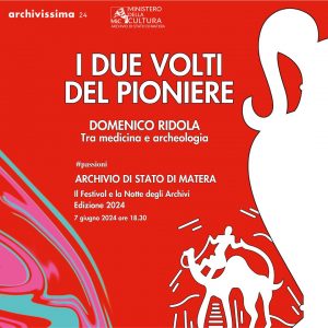 Notte degli Archivi 2024: Scoprite i due volti di Domenico Ridola
