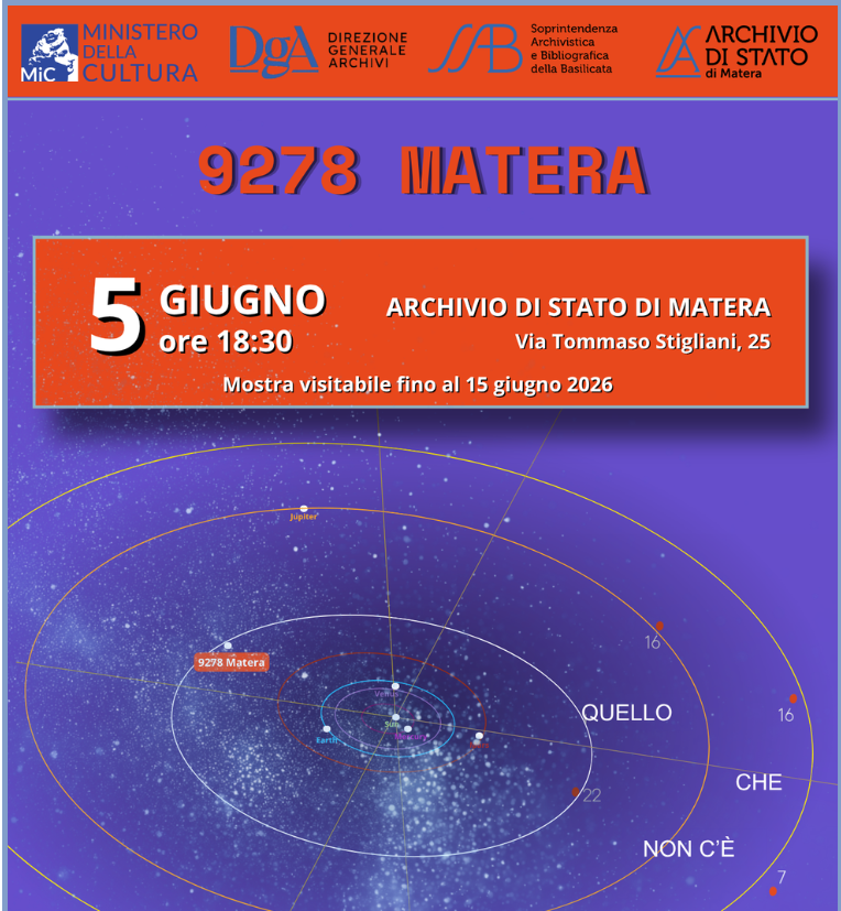 Archivissima 26 – 9278 Matera